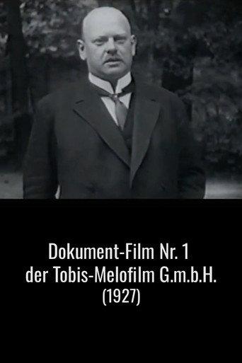 Dokument-Film Nr. 1 der Tobis-Melofilm G.m.b.H. (1927) poster