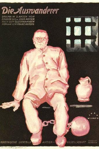 Die Auswanderer (1922) poster