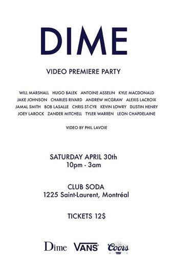The Dime Video (2016) poster