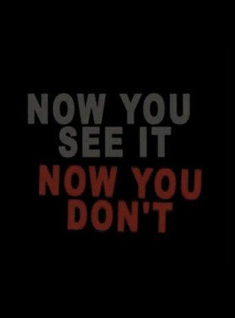 Now You See It Now You Don't () poster