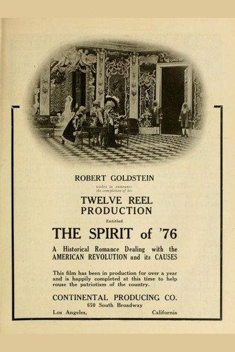 The Spirit of '76 (1917) poster