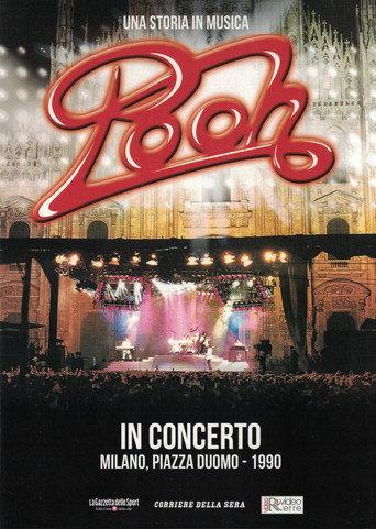 POOH - In Concerto, Milano Piazza Duomo (1990) poster