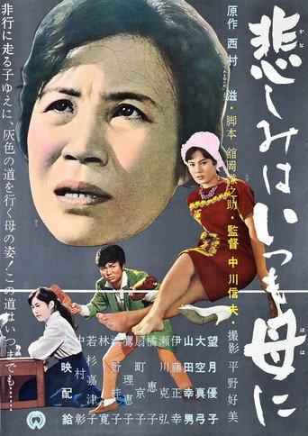 Kanashimi wa itsumo haha ni (1962) poster