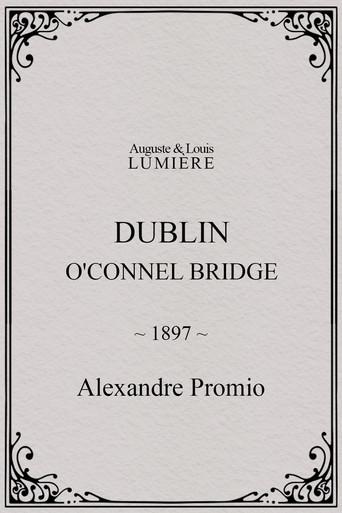 Dublin, O'Connel Bridge (1897) poster