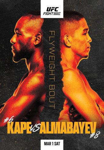 UFC Fight Night 253: Kape vs. Almabayev (2025) poster