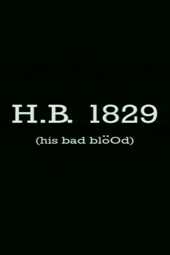 H.B. 1829 (his bad blöOd) (1992) poster