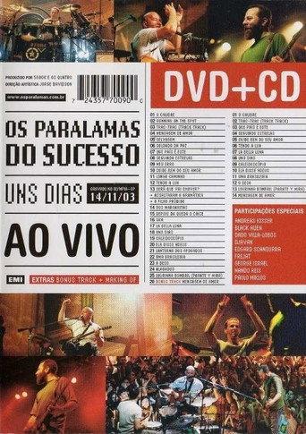 Os Paralamas do Sucesso - Uns Dias Ao Vivo (2003) poster