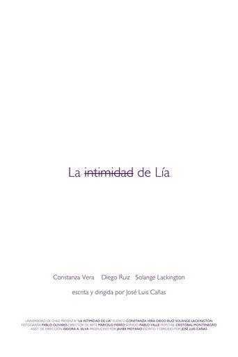 La intimidad de Lía (2020) poster
