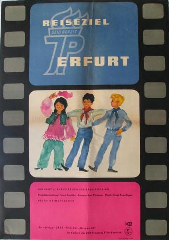 Reiseziel Erfurt (1962) poster