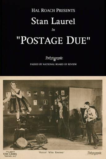 Postage Due (1924) poster