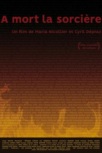 À mort la sorcière (2022) poster