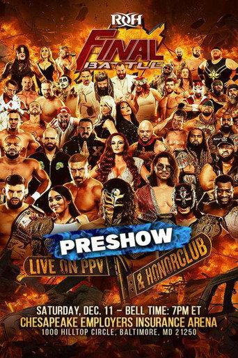 ROH Final Battle 2021 - Pre-Show (2021) poster