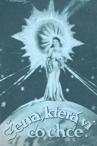 Žena, která ví, co chce (1934) poster