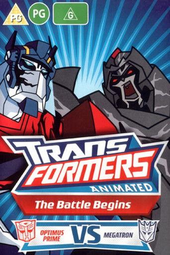 Transformers Animated - The Battle Begins () poster