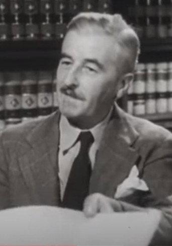 William Faulkner on his native soil in Oxford, Mississippi (1952) poster