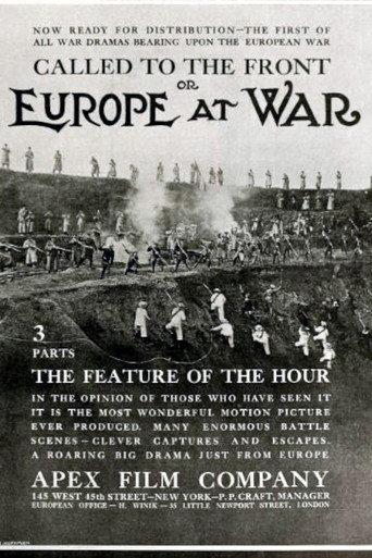 Called to the Front (1914) poster