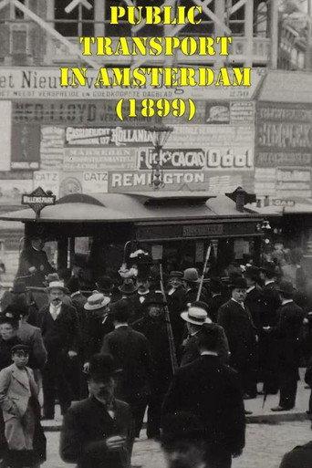 Public Transport in Amsterdam (1899) poster