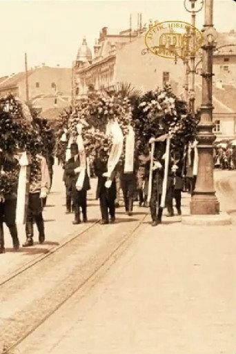 Funeral of the Russian Emissary to the Tsar, ambassador Nicholas Hartwig (1914) poster