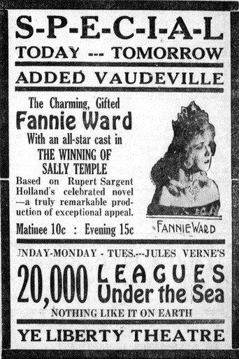 The Winning of Sally Temple (1917) poster