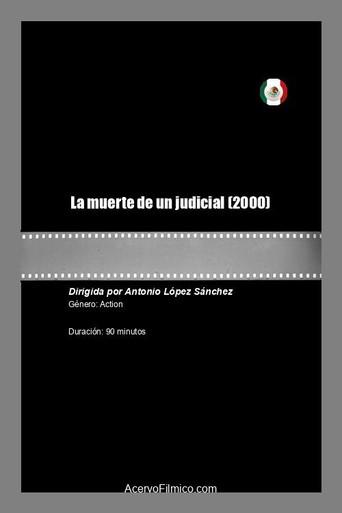 La muerte de un judicial (2000) poster