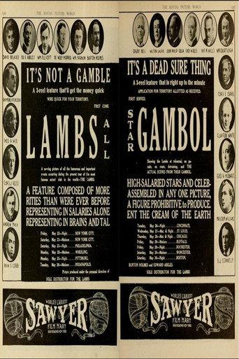 The Lambs' All-Star Gambol (1914) poster