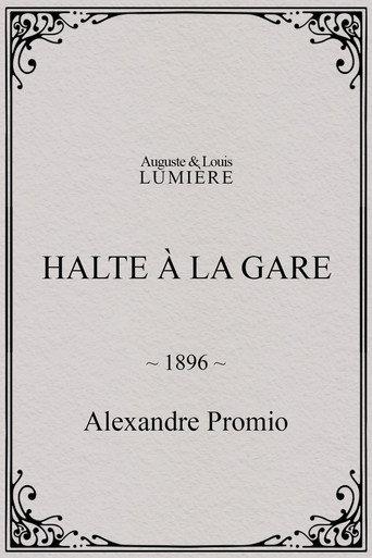 Halte à la gare (1896) poster