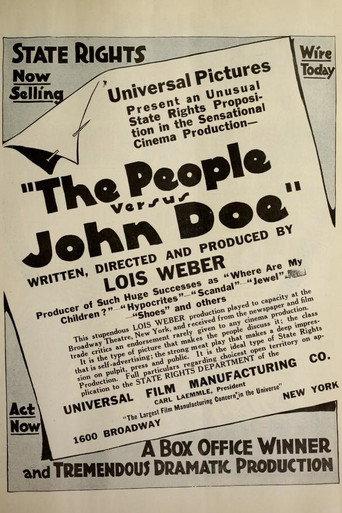 The People vs. John Doe (1916) poster