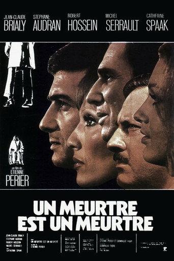 A Murder Is a Murder (1972) poster
