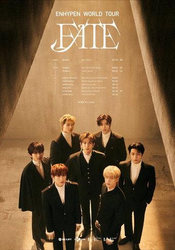 Enhypen World Tour 'FATE' (2023) poster