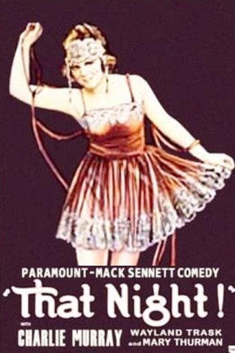 That Night (1917) poster