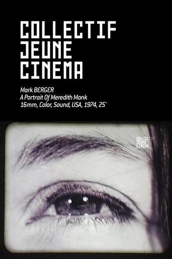 A portrait of Meredith Monk (1974) poster