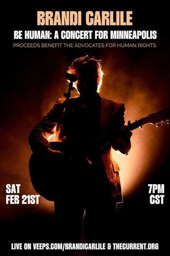 Brandi Carlile - Be Human: A Concert for Minneapolis (2026) poster