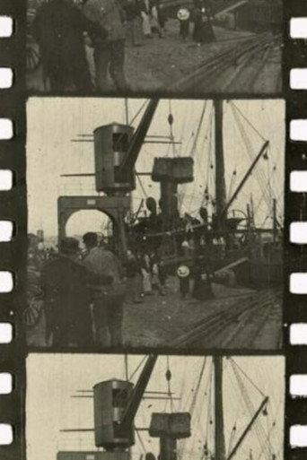 Disembarking from a steam boat (1897) poster