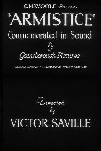 Armistice (1929) poster