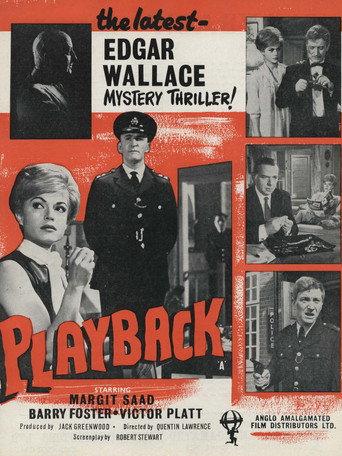 Playback (1962) poster