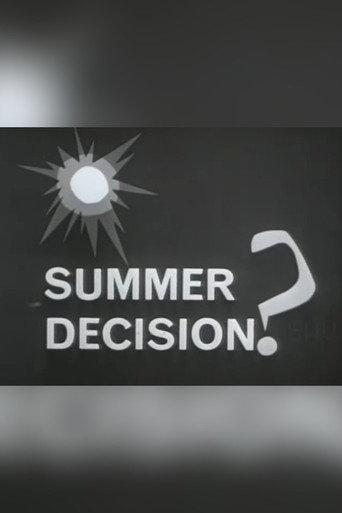 Summer Decision (1965) poster