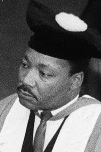 Martin Luther King at Newcastle University (1967) poster