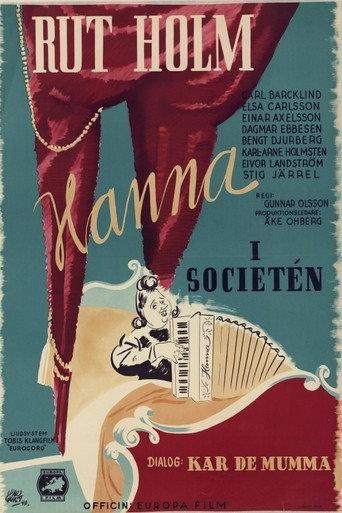 Hanna in High Society (1940) poster