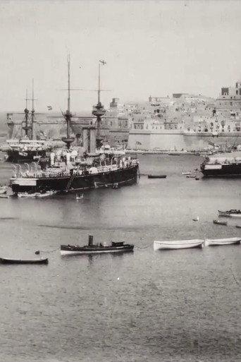 Panorama of Grand Harbour, Malta, Showing Battleships, Etc. (1901) poster