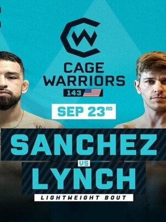 Cage Warriors 143 (2022) poster