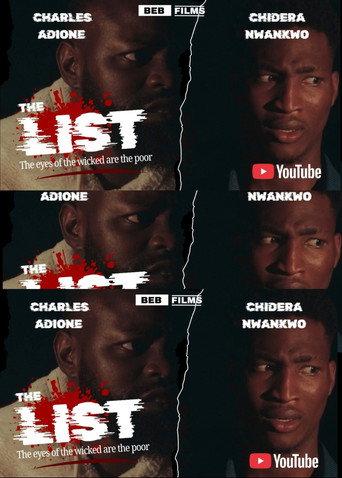 The List (2025) poster
