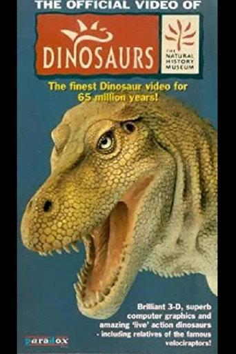 Dinosaurs: The Official Video of the Natural History Museum (1993) poster