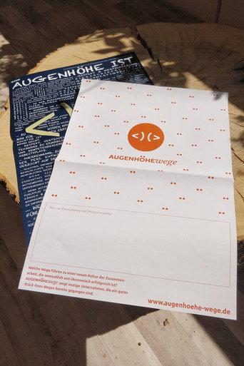 AUGENHÖHEwege (2016) poster