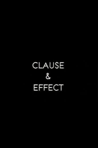 Clause and Effect (1988) poster