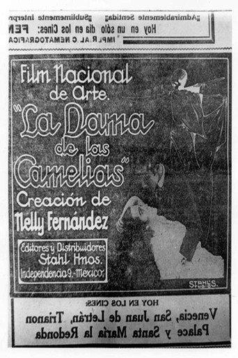 La dama de las camelias (1922) poster