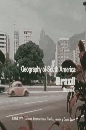 Geography of South America: Brazil (Revised) (1977) poster