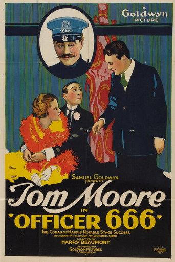 Officer 666 (1920) poster