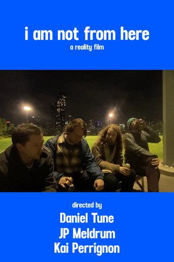 i am not from here (2026) poster