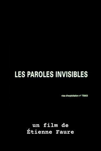 Les paroles invisibles (1991) poster
