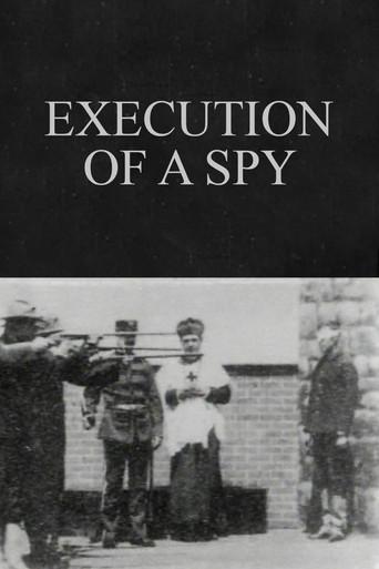 Execution of a Spy (1900) poster